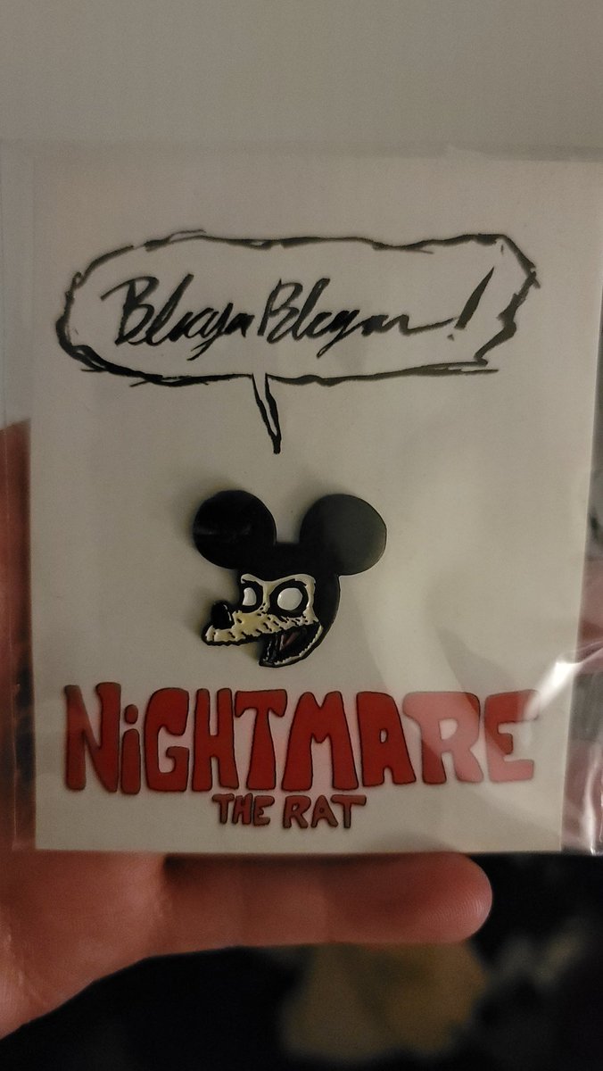 MikeyxMayhem's tweet photo. @plasticfarm I was in a comic book shop in Gettysburg (Fourcorners) today and spotted this cool pin. I wasn't aware what it was, the person there told me about the strip and your work. I live in Baltimore so i bought it to bring back home! https://t.co/Xnl9p2R2Od
