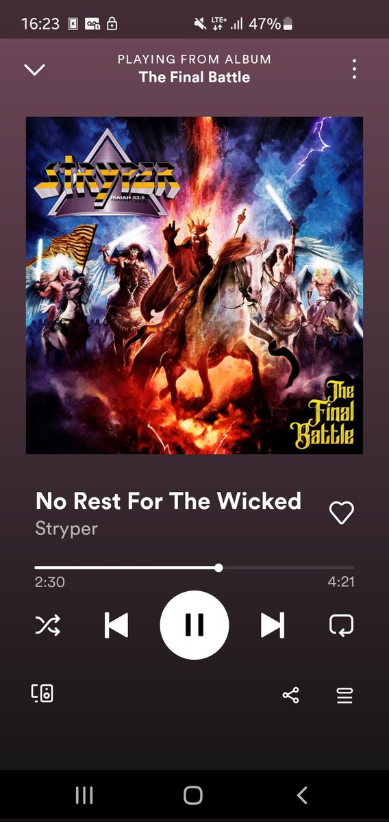 aldi80s's tweet photo. Oh wow...
We are in year 2022, and Stryper with their 14th album still rocks on!
I love every single song and love their lyrics!
Need to put it in my collection soon! 
#Stryper #HeavyMetal #RealMetal #CCM #AlbumReleases https://t.co/p80wNvTsIJ