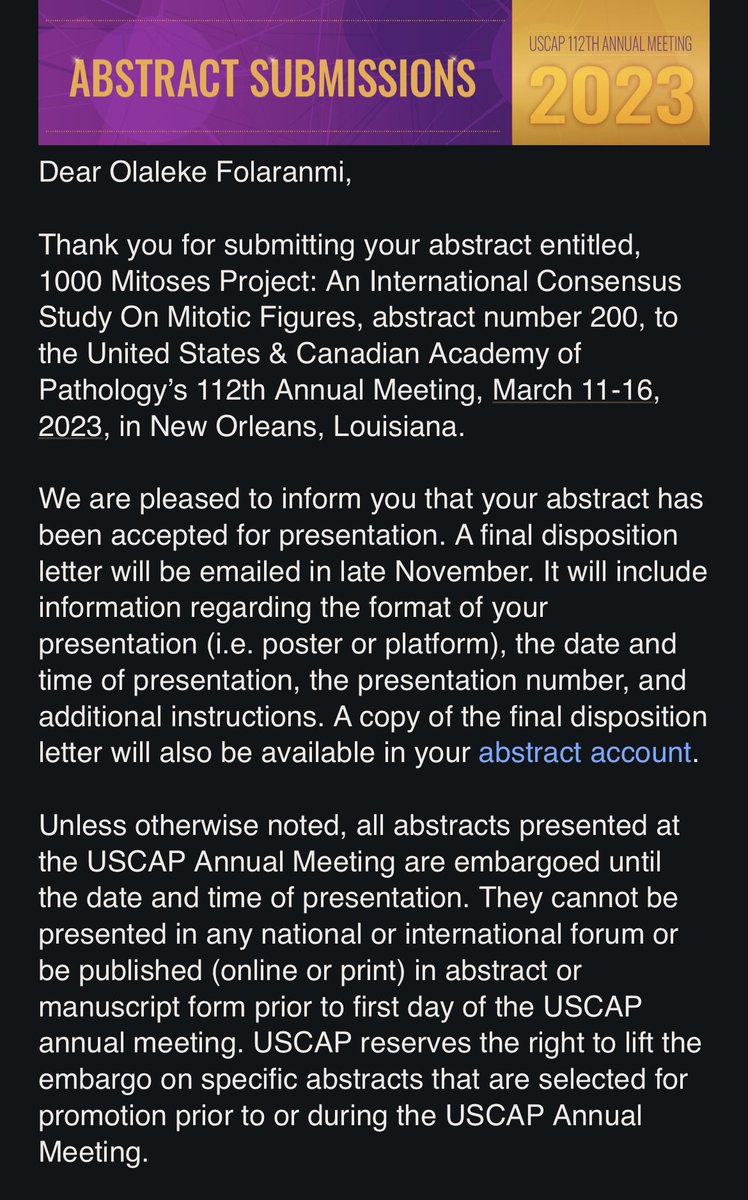 The 1000 Mitoses Project is a Social media (Twitter)-initiated international collaboration!
Many thanks to <a href="/Path_Matt/">Matthew Cecchini MD PhD FRCPC</a> <a href="/PathShermanoma/">Sherman Lin</a> for offering us the opportunity to participate.
🙏🏽❤️
Congratulations to all the team members!
#PathTwitter rocks💯
