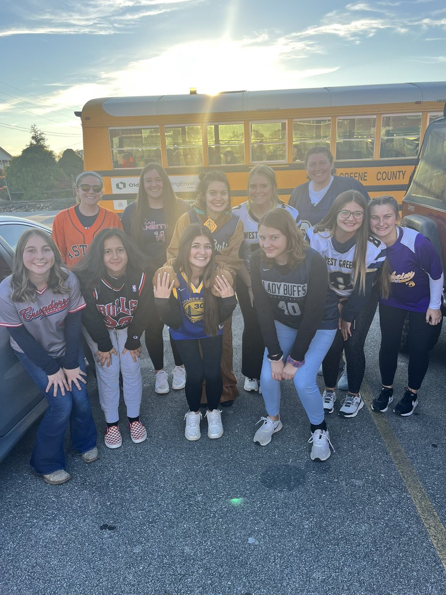 WGHSLadyBuffsBB's tweet photo. Annual Trunk or Treat at West Greene High School!! Great opportunity to get out in the community that has supported us so much! #GoBuffs #JerseyTheme https://t.co/WeboHKiHhw