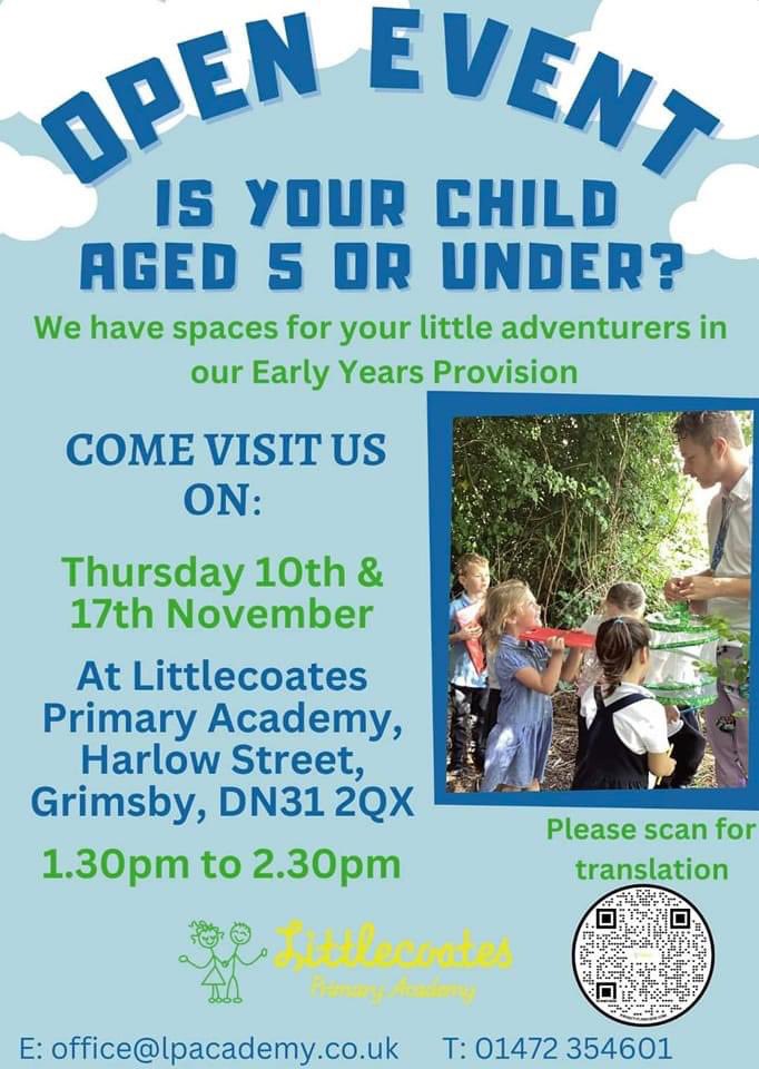 Come and visit the town’s small school with the biggest ❤️ A real school family who truly make a difference to local children. Set your child off to the best start in their educational adventure. @LPAcademy16 @WellspringAT