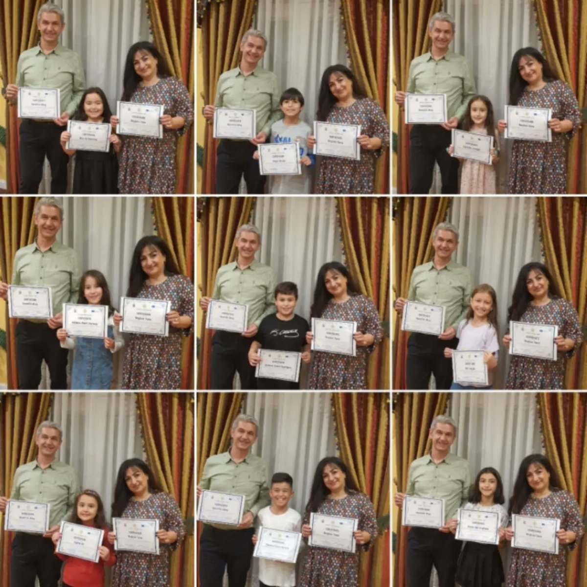 🇹🇷🇪🇸İspanya öğrenci hareketliliğimizde minik eğitim elçilerimiz sertifikalarını ev sahibi ortağımız olan <a href="/COLEGIOPEDROI/">CEIP PEDRO I</a> okul müdürü ve proje koordinatöründen aldılar.
<a href="/tcmeb/">Millî Eğitim Bakanlığı</a> 
<a href="/ABBaskanligi/">T.C. Dışişleri Bakanlığı Avrupa Birliği Başkanlığı</a> <a href="/ulusalajans/">Türkiye Ulusal Ajansı 🇹🇷 Turkish NA</a>
<a href="/EskisehirMem/">Eskişehir İl Milli Eğitim Müdürlüğü</a>
<a href="/odunpazarimem/">odunpazarımem</a> <a href="/1Havaikmal/">1. Hava İkmal Bakım Merkezi İlkokulu</a>
<a href="/one_climate/">One heart for the climate for our future</a>
<a href="/ErasmusWater/">Turkey Erasmus Plus Water-Friendly Schools</a>