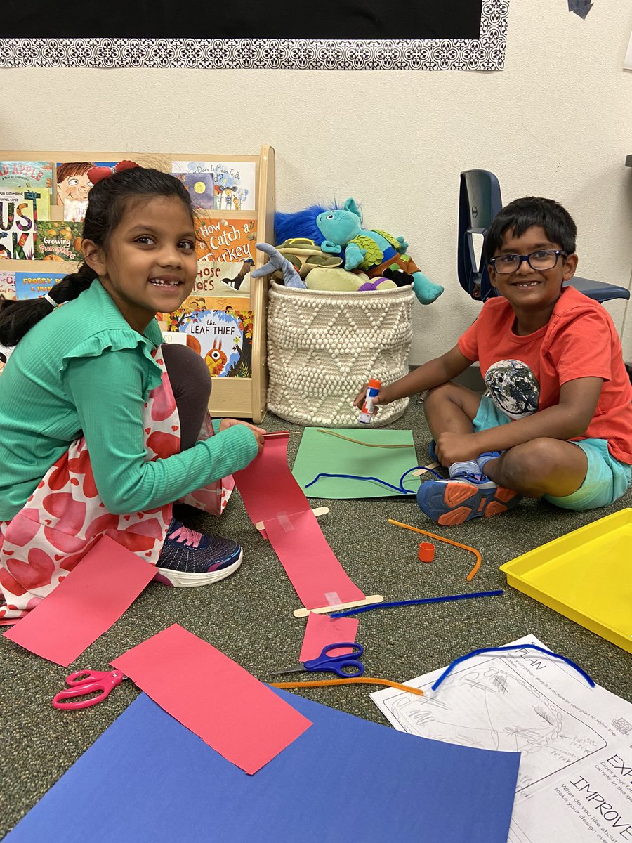 Building fences to help our main character Jasper trap the CREEPY CARROTS! #rockyourschool