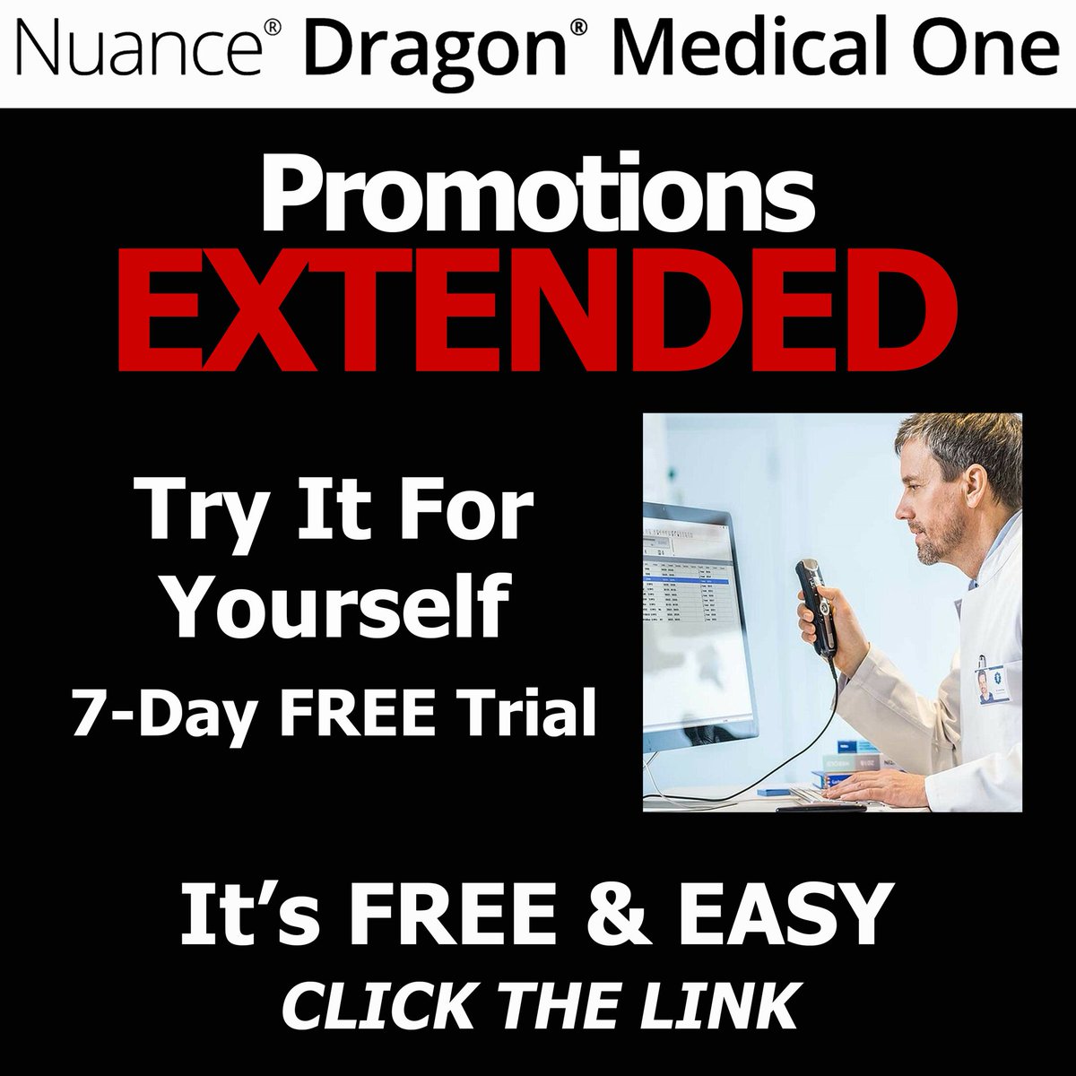 MindwareDragon's tweet image. TRY BEFORE YOU BUY
Dragon Medical One Upgrade Promotion hubs.li/Q01qqTLw0