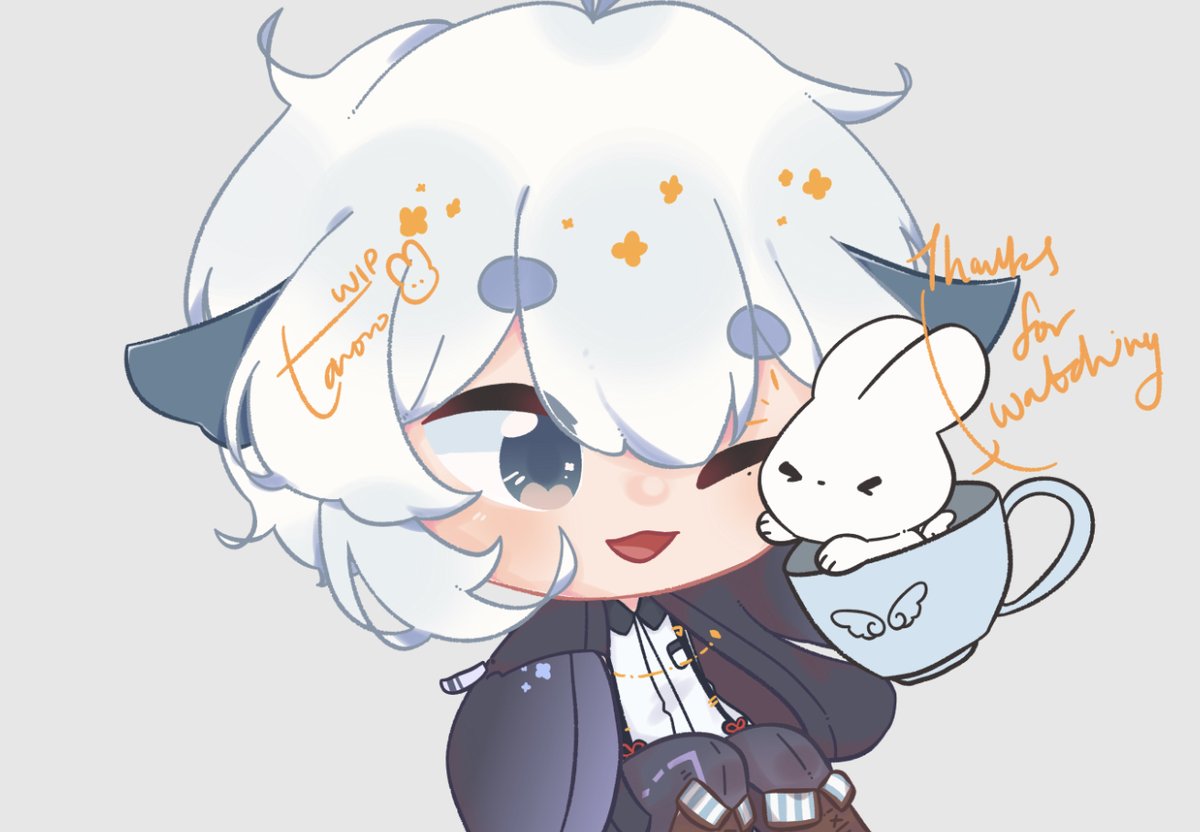 「THANK YOU FOR HANGING OUT TODAY!! i'm so」|taro 🎐🐰 comms openのイラスト