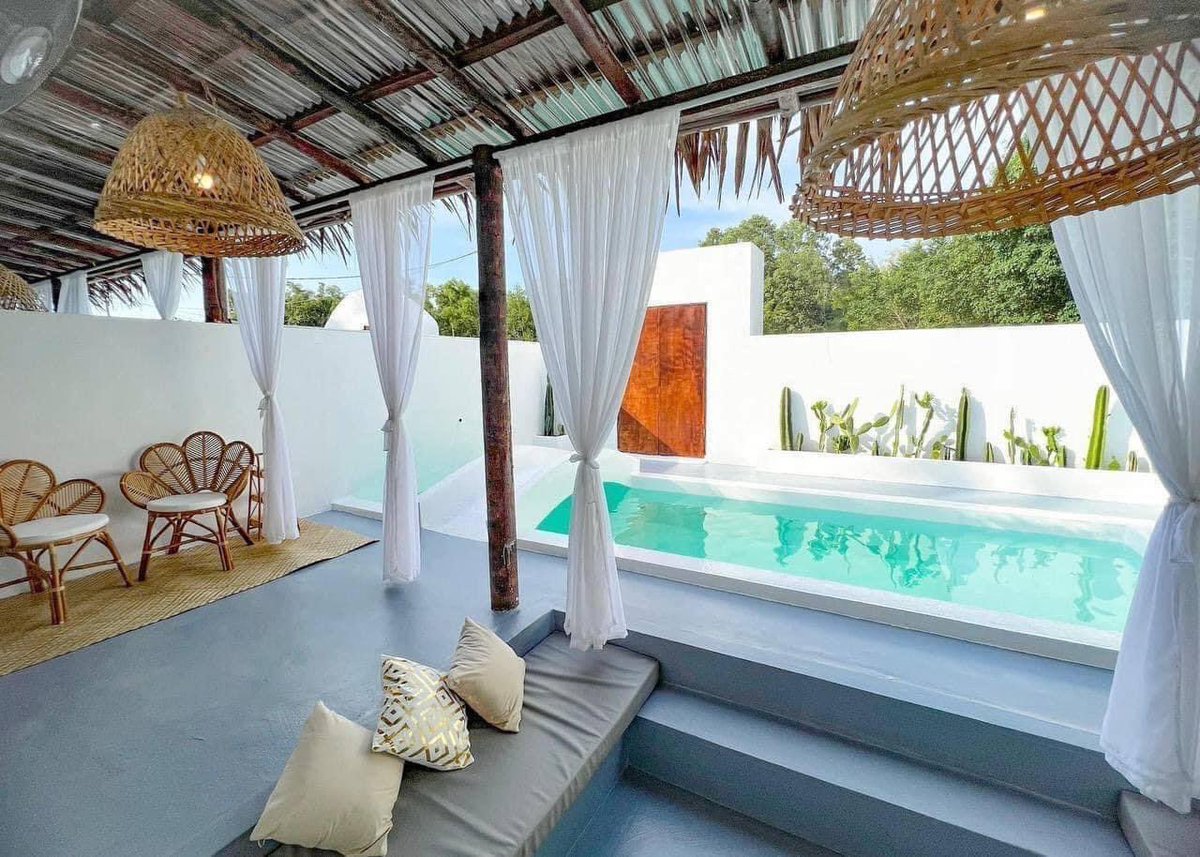 lokalisstay's tweet photo. Lawa giler design konsep Mediterranean diorang! Eloklah stay sini bila berkunjung ke Dungun. Buka jer pintu, terus terjun kolam! 

📍Awan Cactus, Kg Kubang Putat, Dungun Terengganu https://t.co/HQsjIeZLDl
