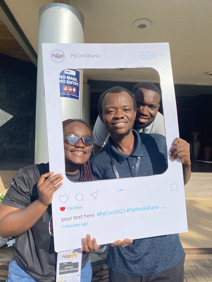 ezra_yendau's tweet image. I&apos;m missing the group discussions and group coding as well. Am now home alone looking at bunch of codes everyday
#Python #PyConGhana2022 #PythonGhana