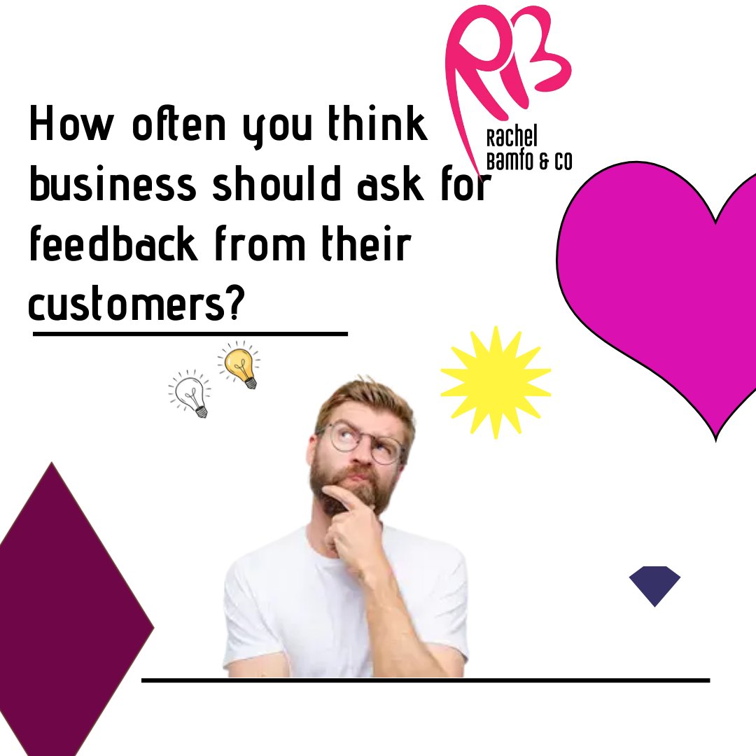 linkedinexpert6's tweet photo. How often you think business should ask for feedback from their customers? 

There is no business that is successful without the contributions of their #customers. 

How you treat your customers reflects in customer loyalty and recommendations. https://t.co/DmPPWLqbDD