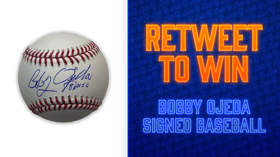 Jay_HorwitzPR's tweet image. RT this and view my podcast with Bobby Ojeda here 👉 bit.ly/3VQ78Ag to enter to win a signed baseball from the 1986 World Series champion himself.