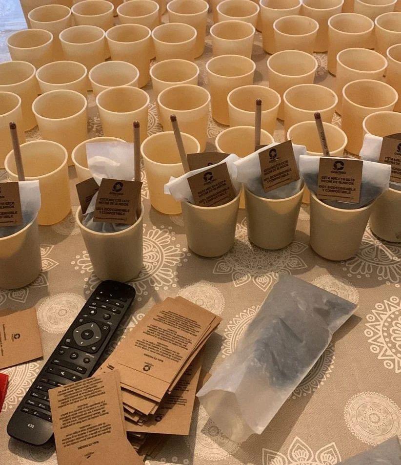 biotransito's tweet photo. Nuestros productos #biocompostables presentes, de la mano de  @RsuAmbiental , en #somosindustria.ar. evento conformado por el 4° Congreso #PyME, la 8° #Exposición de #parques #industriales #Argentinos . #Sustentabilidad #economiacircular #ecofriendly #medioambiente #ecology https://t.co/K06Eoo1huH