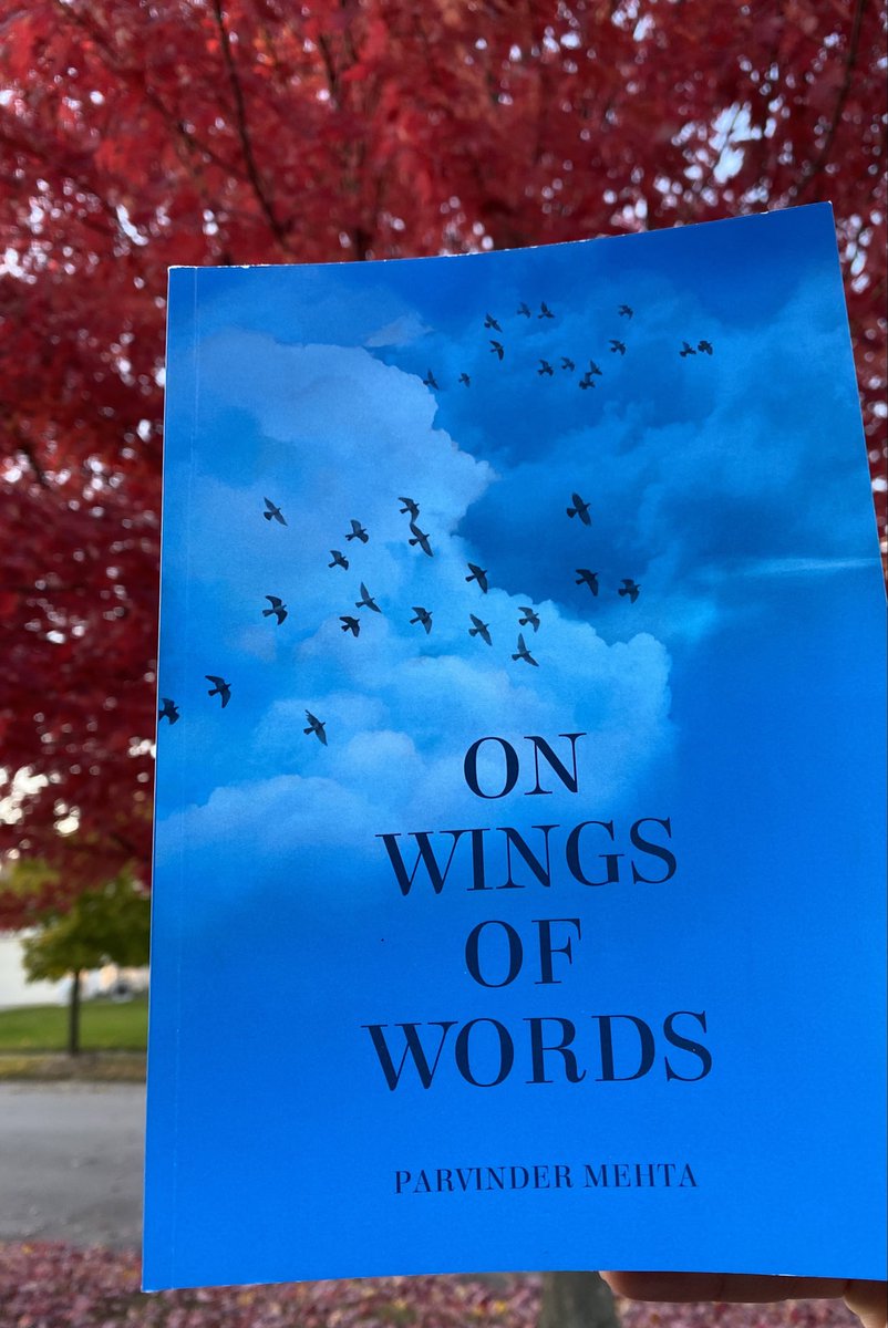 drpmehta's tweet photo. Today is my book’s first anniversary. Thanks to all who have showered your love and validated my words and my flights of imagination, of memories and so much more. Read it and let me know. I would love to hear your comments. #onwingsofwords #poetrycommunity #writerslift #Diaspora https://t.co/I0yJnMdVhp
