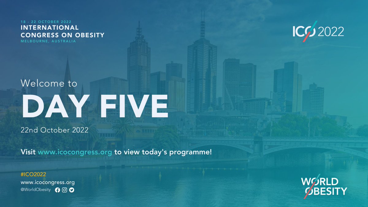 The fifth and final day of #ICO2022 is underway! 📢 Join us upstairs, on floor 2, in the Melbourne Convention Centre for our final set of talks and workshops. Check out our website to see what's on! ➡️ icocongress.org