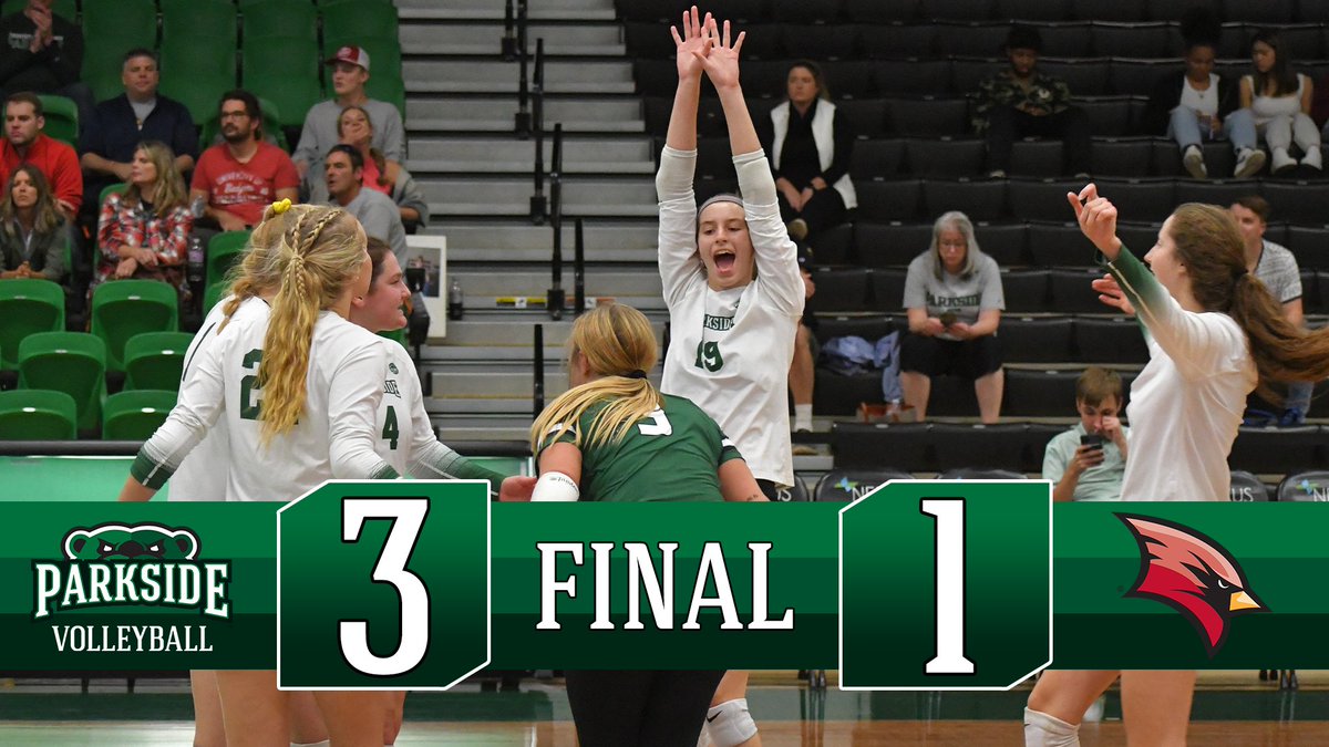 RANGERS WIN!!!
<a href="/ParksideVB/">Parkside Volleyball</a> Win 3-1 against Saginaw Valley State! #DefendtheDen