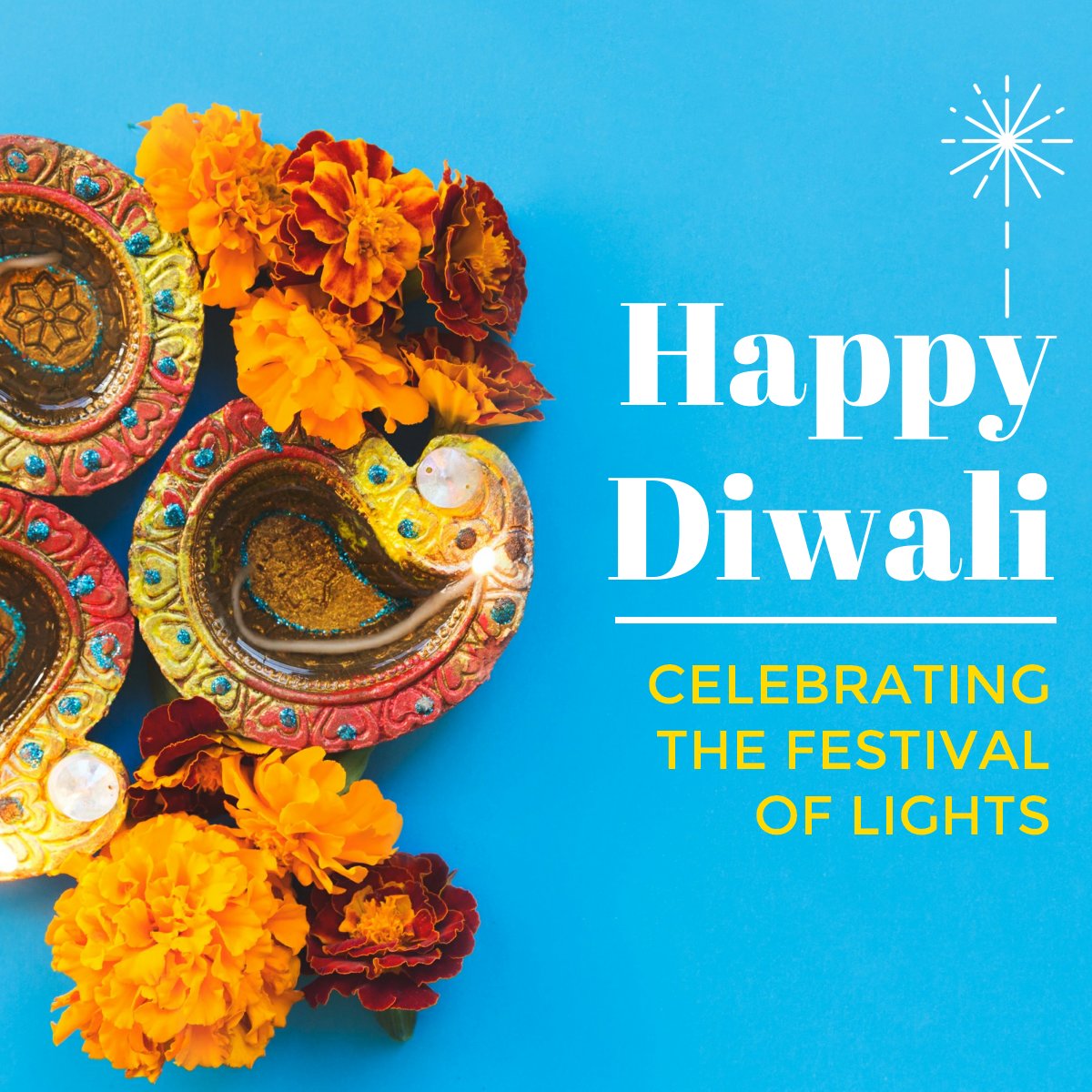LibraryFAFB's tweet photo. Happy Diwali from the Fairchild AFB Library! #fairchildlibrary https://t.co/xwYr8xYiOR