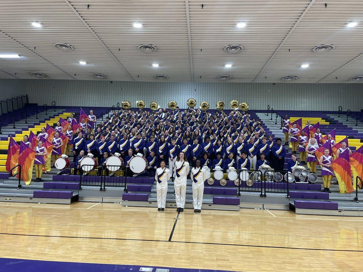 Thank you class of 2023! What a great year! Can’t wait for you perform Tonight!💜💜💜