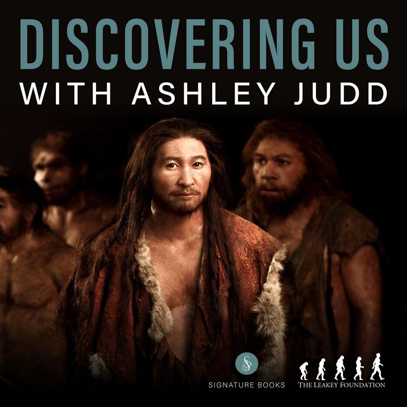 On Discovering Us @AshleyJudd explores the stories behind 50 important scientific discoveries in human evolution. Tune into all 12 episodes from @TheLeakeyFndtn and author @ehadingham. #podcastdelivery podcasts.apple.com/us/podcast/dis…