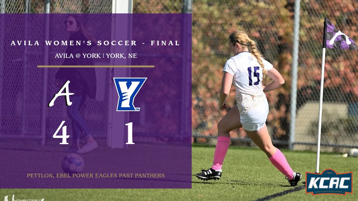 Avila_Athletics's tweet photo. 5 points from Morgan Pettlon + 12 saves from Kenan Ebel = 1 critical W for @avila_wsoc. 

The Eagles are still in the top eight of the #KCACWSoccer standings with only one conference game left to go. 

#EagleEmpire https://t.co/lGVew0Y2Ui