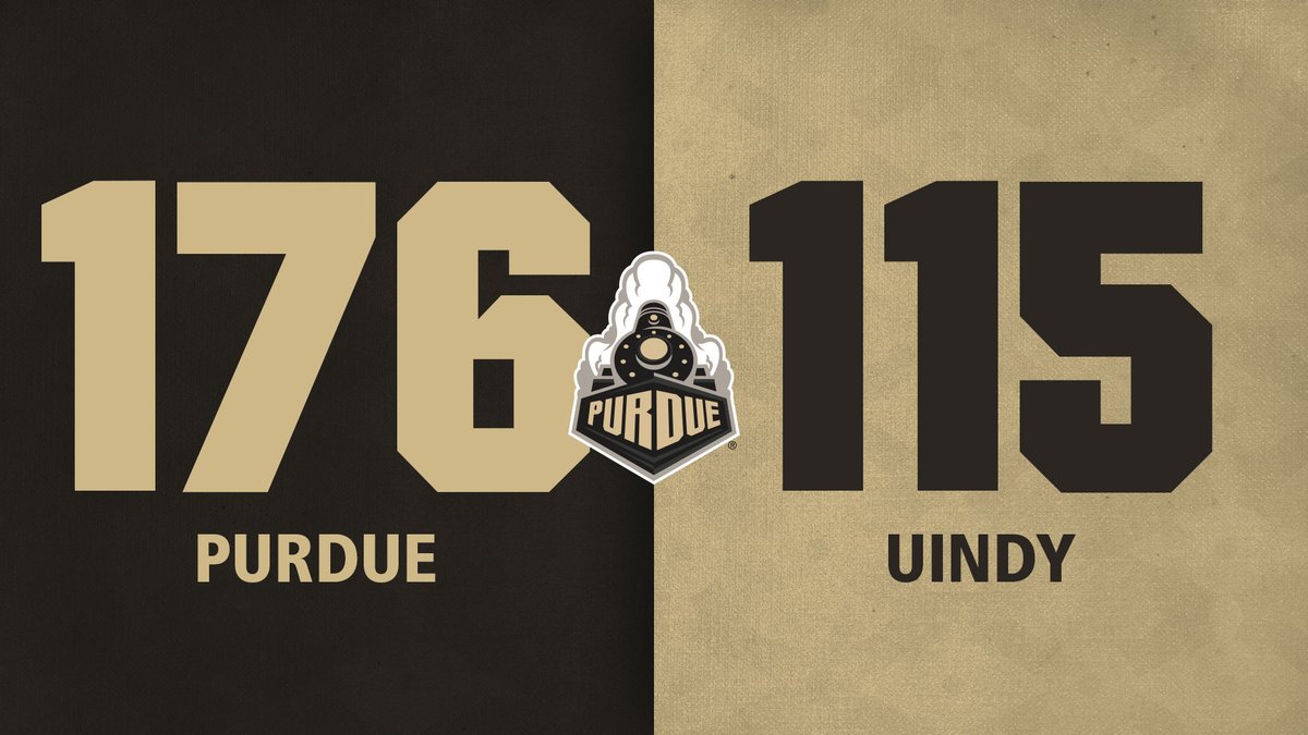 #Boilermakers were victorious in 14 of the 16 Events to take the Home Opener. #BoilerUp 

10 different Boilers won an individual event &amp; #Purdue swept the relays. #BoilerUp 

📊 Full Results: boile.rs/SDtimes102122