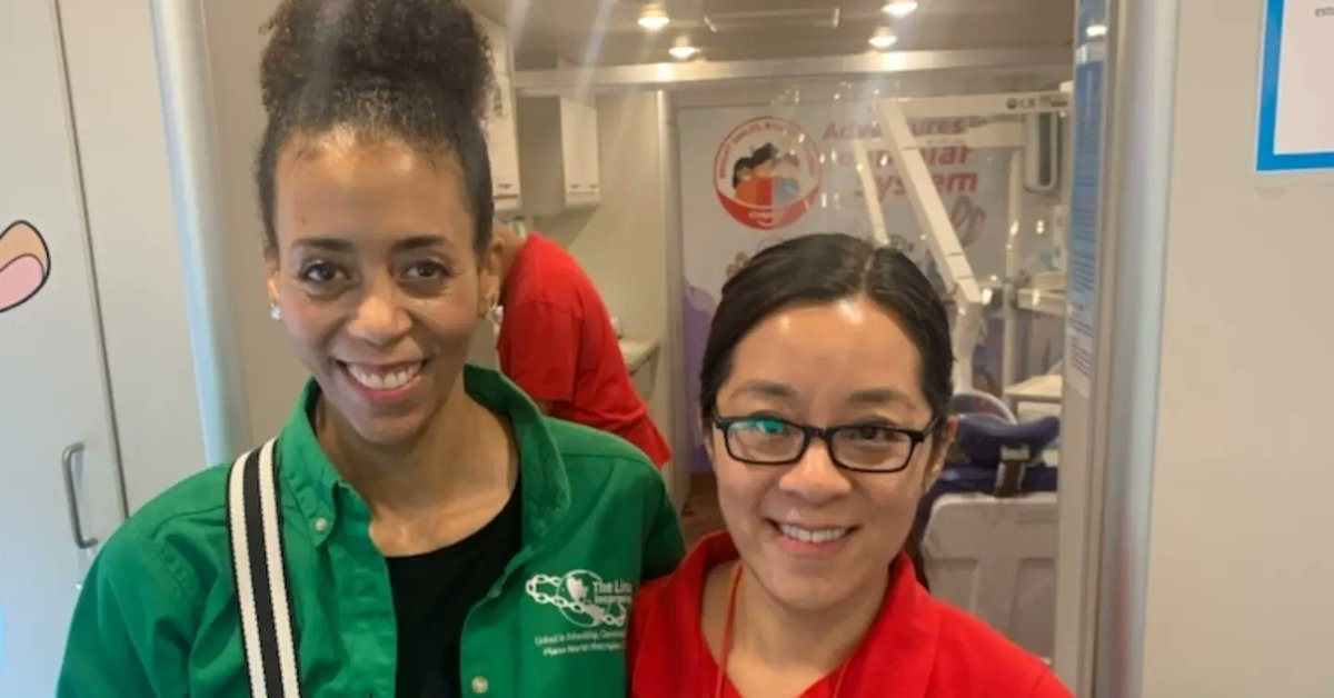 PlanoNMLinks's tweet photo. “Those who are happiest, are those who do the most for others!” ~ Booker T. Washington PNMC
hosted the Colgate Dental Van at an elementary school in our service area. The dentist was able to screen over 250 students Service is our Signature! PNMC PROUD of our HHS Chair #WALinks https://t.co/izfyp4TCE7