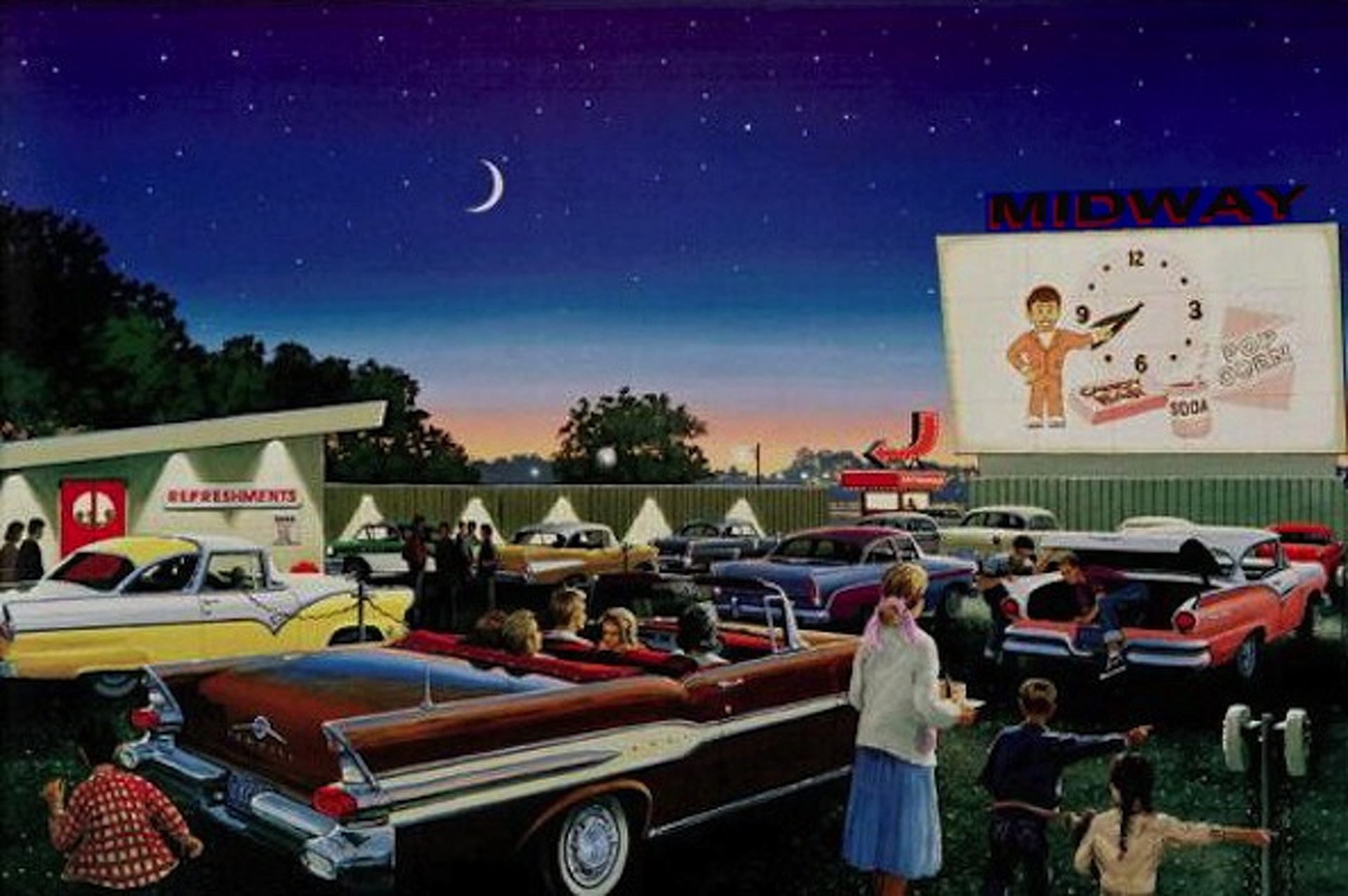 Певец weekend Drive in the Night