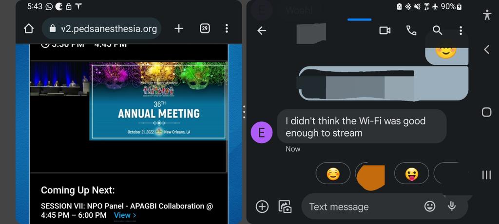 JGalvezMDMBI's tweet image. #SPANOLA22 thank you for livestreaming the conference.  #nerdmoment en route to NOLA!