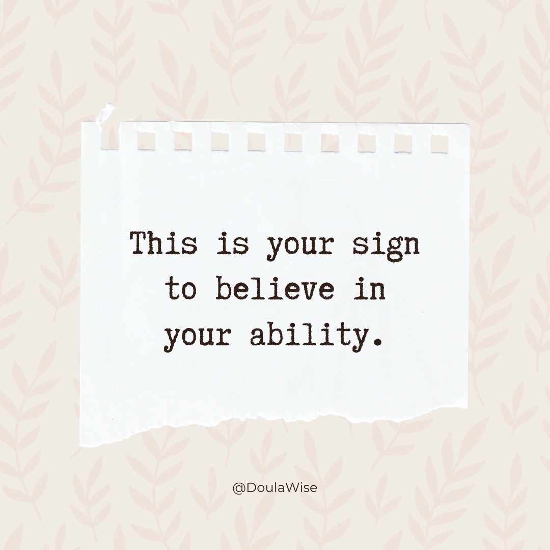 JimiKirkman's tweet photo. You are capable of making decisions for yourself and your baby. You are able to do hard things. You have the tools within to be everything you need to be. Rely on your support team for encouragement, but you are going to do this thing!

#birth #birthdoula #doulawise https://t.co/Wd2vEGze7P