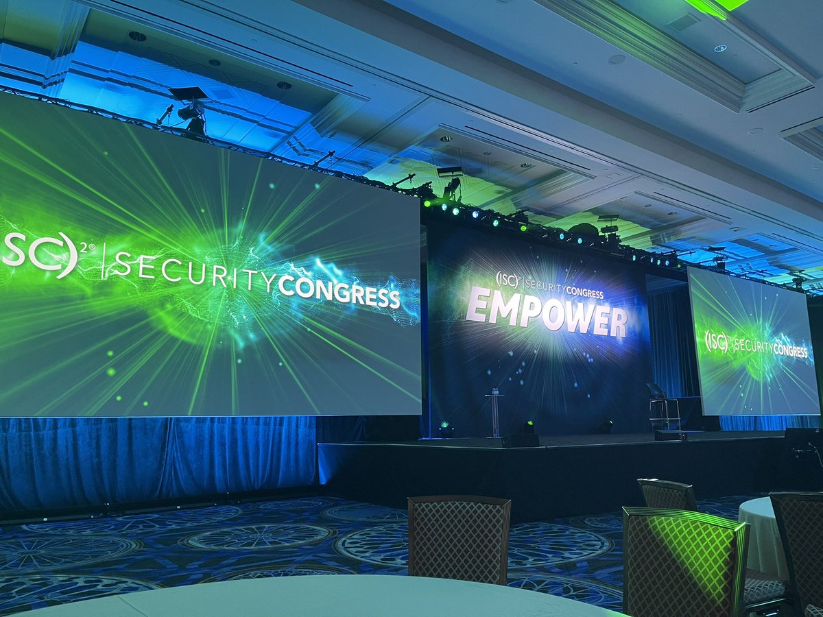 Last week I attended the <a href="/ISC2/">ISC2</a> Security Congress in Las Vegas.  What a great week of collaboration, networking, and learning. <a href="/ISC2Events/">ISC2 Events</a> #isc2congress