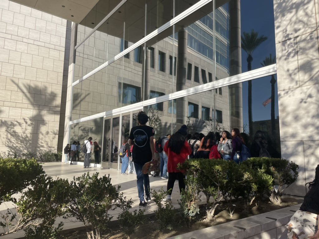 As someone who’s at this courthouse all the time it’s just crazy to see these crowds.