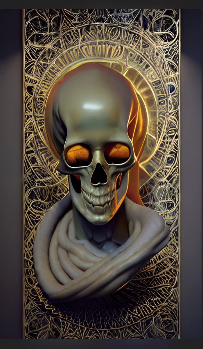 Enlighten the people generally, and tyranny and oppressions of body and mind will vanish like evil spirits at the dawn of day.
Thomas Jefferson

NlytN
NlytN 12
1/5 PNG
0.04 eth

opensea.io/assets/ethereu… <a href="/opensea/">OpenSea</a> #aiia #AIArt #NFT #NFTs #NFTMinting #skulls #skullart #fineart