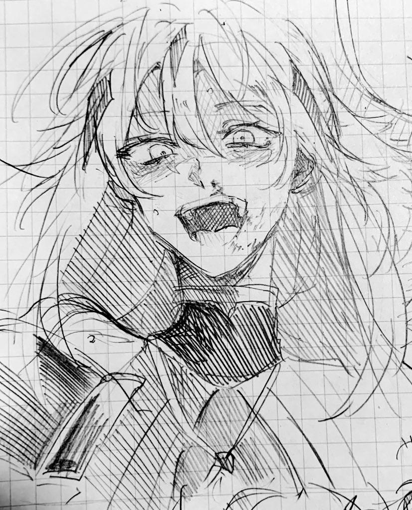 落書き景虎ちゃん
※友情出演で新九郎くん
 #FGO 