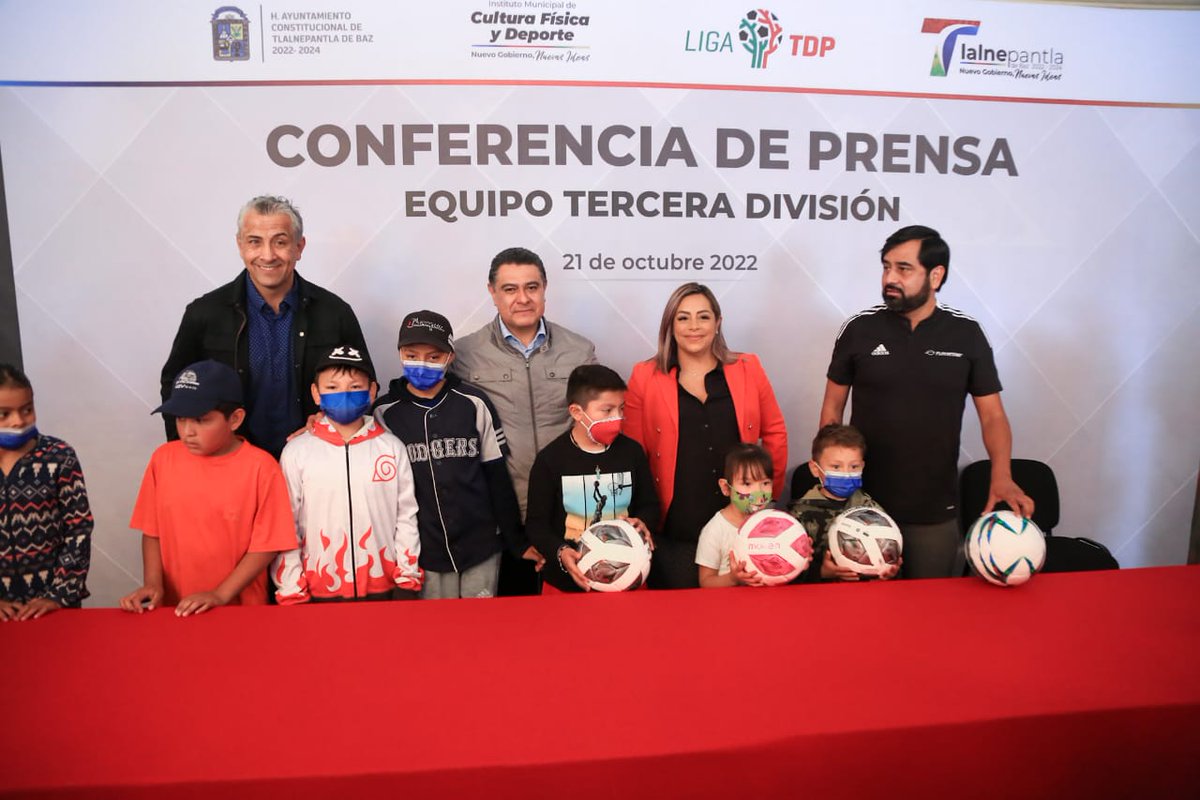 Es un gusto para mí encabezar este proyecto que tiene como objetivo dotar a las y los tlalnepantlenses de oportunidades para desarrollar su potencial dentro de un equipo de fútbol.