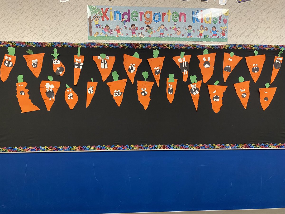 MrsTrapp_jbkdg's tweet photo. Nothing cuter than our “Creepy Carrots!”  If you haven’t read this book, I highly recommend it!  It’s adorable!

#jbsrocks #gcscpride #creepycarrots #bookcharactors https://t.co/O2UbL37dqS