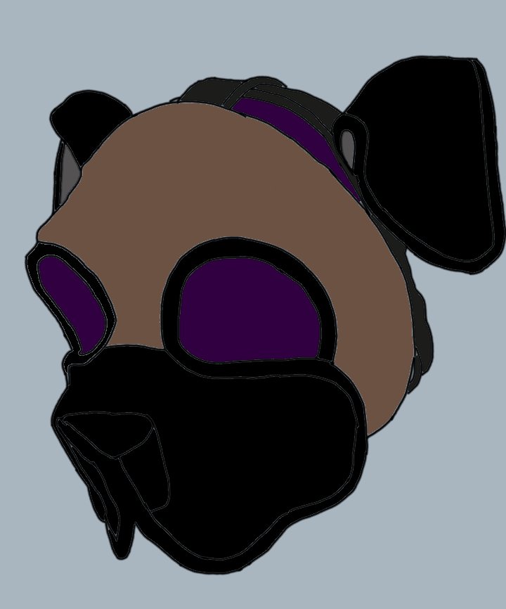 TheRaccoonKH's tweet photo. #Inktober Day 21: Bad Dog
Realised I wasn't sharing on vanilla socials so decided to do a (pug) pup play hood for the "bad dog" prompt
#PugPlay #PupPlay #PupHood #Inktober2022 #InkToberDay21 #InktoberBadDog #Inktober22 #PuppyPlay https://t.co/ws66AHldXY