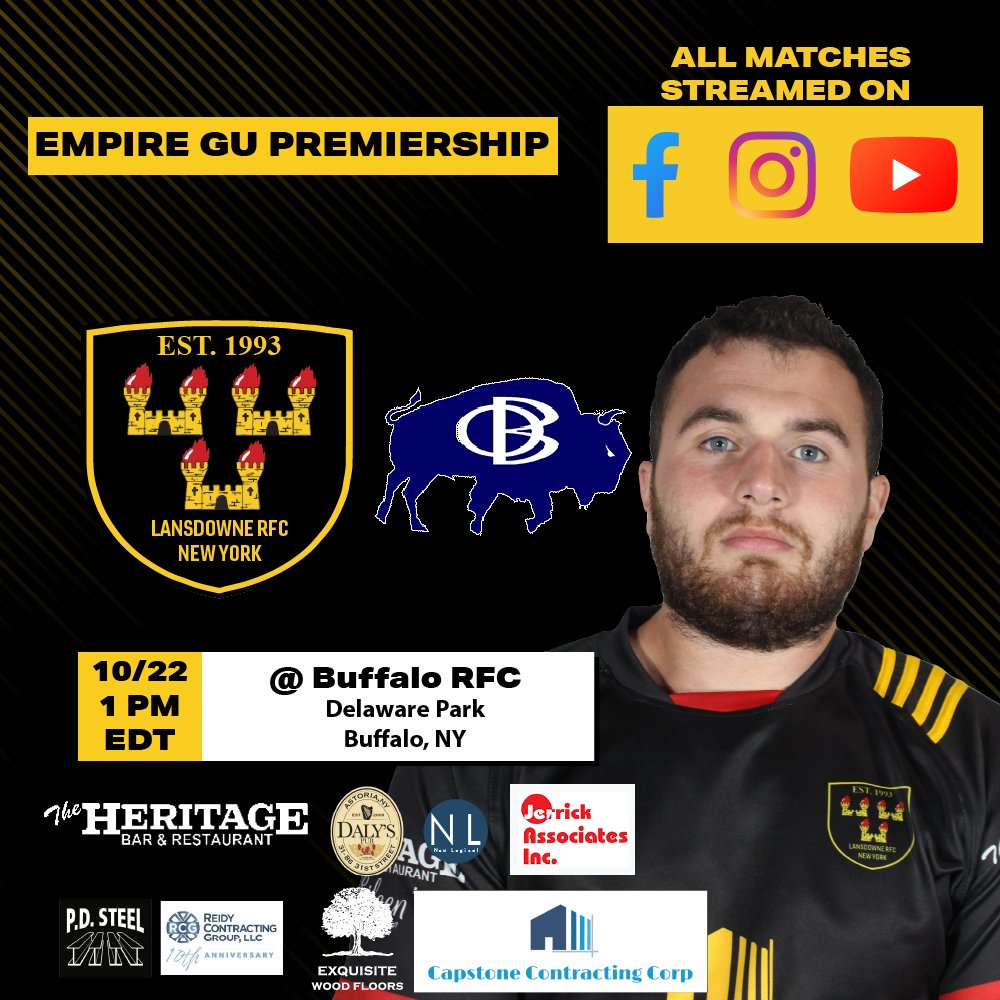 Tomorrow is a titanic matchup with our title rival, Buffalo. We know the travel up there is a tough one which is why you can watch the game on social media, thanks to <a href="/newlogicaltech/">New Logical</a>. Cheer on the boys, and let's win this title race once and for all!

l8r.it/61ip