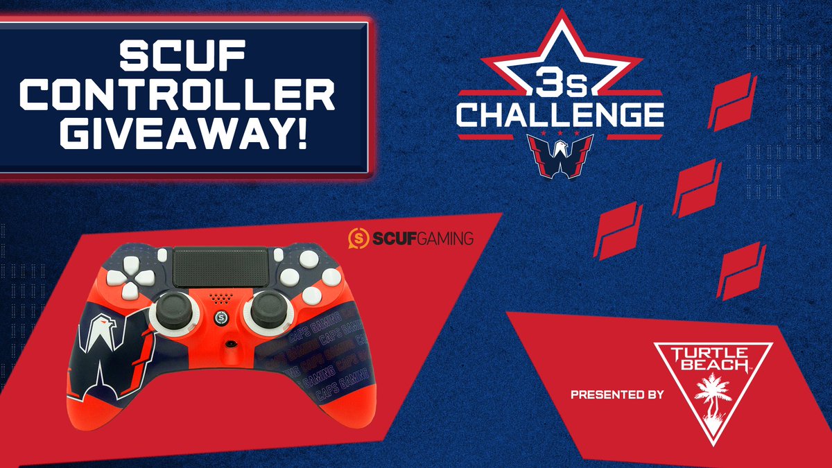 Level-up your gameplay with a <a href="/ScufGaming/">SCUF</a> controller!

We are giving away 2 new Xbox Series X/S controllers in honor of the 3s Challenge. The winners will be announced next week!

👍 Like &amp; Retweet
✌️ Tag Two Friends
💬 Reply #capsgaming
🎮 Follow <a href="/capsgaming/">Caps Gaming</a> on Twitter and IG