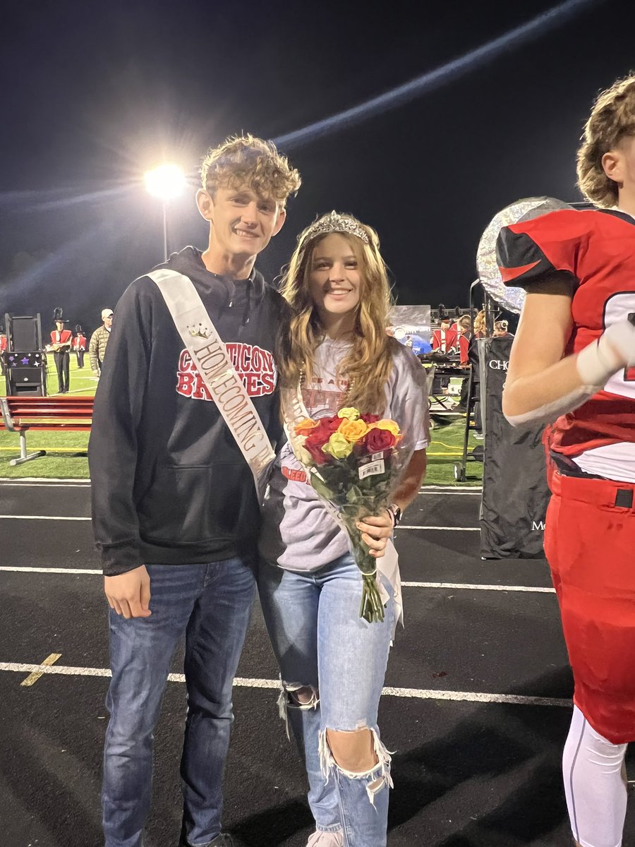 ChopticonSGA's tweet photo. Freshmen HOCO Prince &amp; Princess @chs_smcps https://t.co/nZv9BP3flW