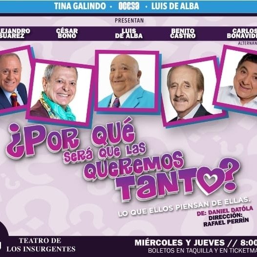 ticketmaster.com.mx/por-que-sera-q…
Corta temporada no te la puedes perder