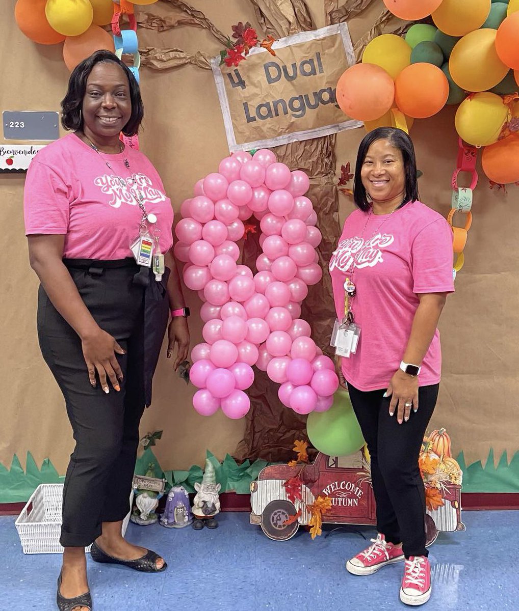 HCPSReddickES's tweet photo. Reddick staff hosted our annual #PinkOut for #BreastCancerAwarenessMonth #Go365 #Wellbeing4U https://t.co/0PG4wTxNBM