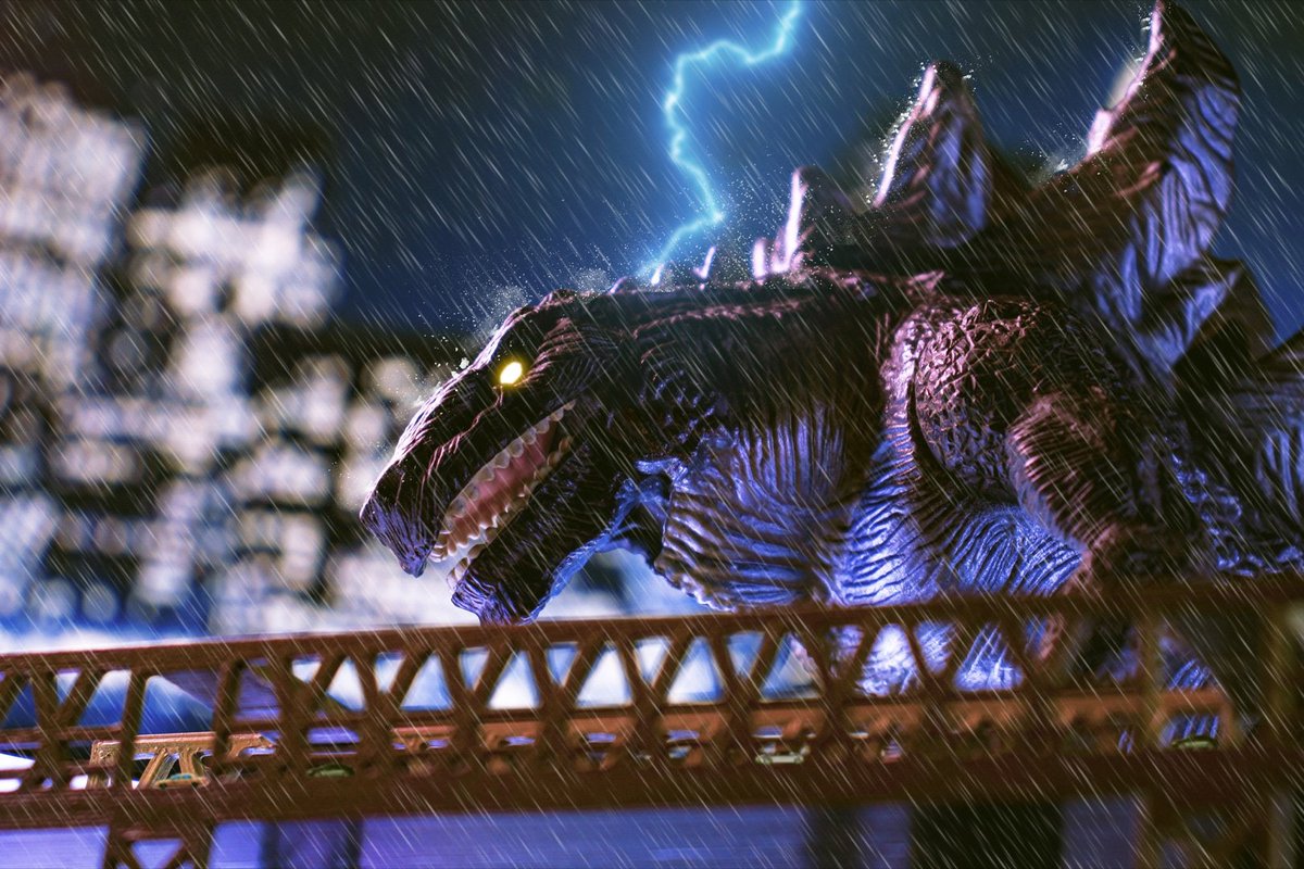 Revolphoto23's tweet image. A scaly resident returns to NYC!

LOVE this Trendmasters Godzilla 1998 figure and how it scales with these micro bridges from @eyepopdesigns

#godzilla #trendmasters #Kaiju #photographer #photography #collectors #godzilla1998