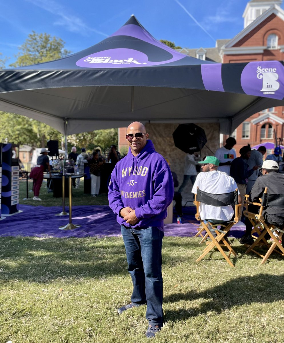 cyrustheceo's tweet photo. We’re Back On the Yard! @Outspoken_Media is proud to partner with @HBOMax’s @SceneInBlack at @SpelmanCollege Homecoming Market Friday! #sceneinblack https://t.co/SEgAapWIcT