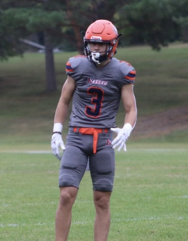LemmingReport's tweet image. Cole Sprague 6'3" 196 is one of the Premier wide receivers in the JUCO ranks. leads the JUCO nation with 30 catches in 5 games. strong and sure hands, good speed, body control and runs exceptional routes. Plays for Nassau CC. dynamic offensive performer.⁦@ColeSprague22⁩