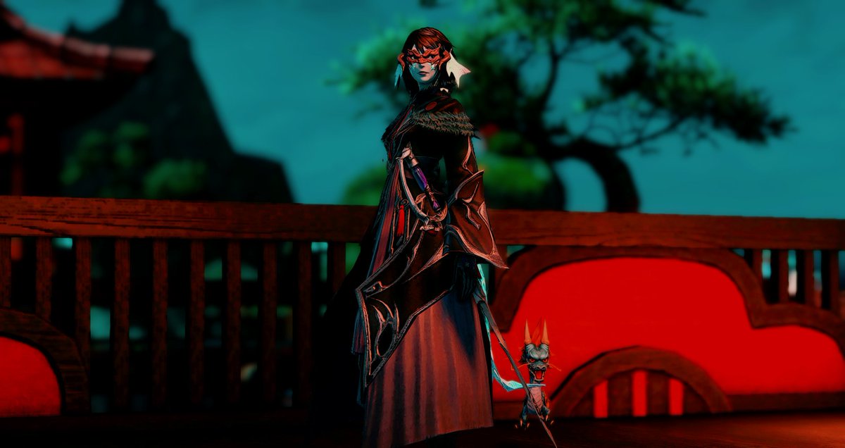 drachentrials's tweet photo. Set up for @nraidnetwork 's Festival of the Yokai! #ffxivrp https://t.co/4H94Xk9jOY