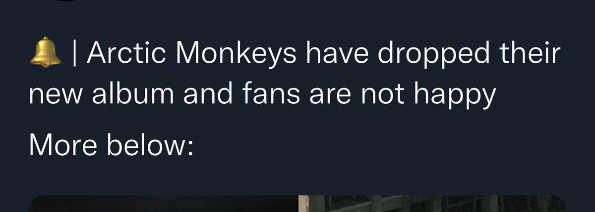 ArcticMonkeysUS's tweet photo. I remember reading this same headline in 2009. And 2011. And 2013. And 2018. Feels like a warm blanket https://t.co/LXHSq9hFrQ