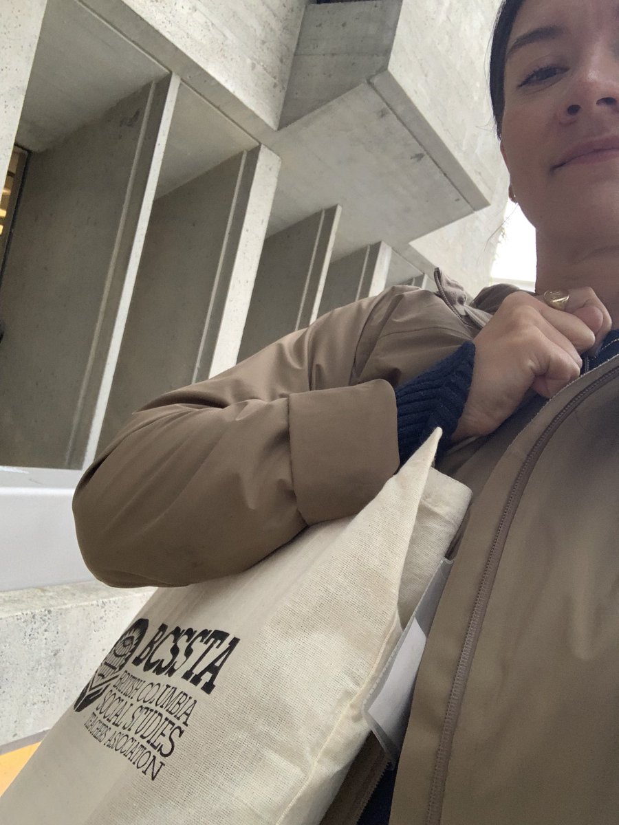Walking away with way too much swag from the <a href="/bcssta/">BCSSTA</a> conference!!#socialstudies #historicalthinking #Philosophy