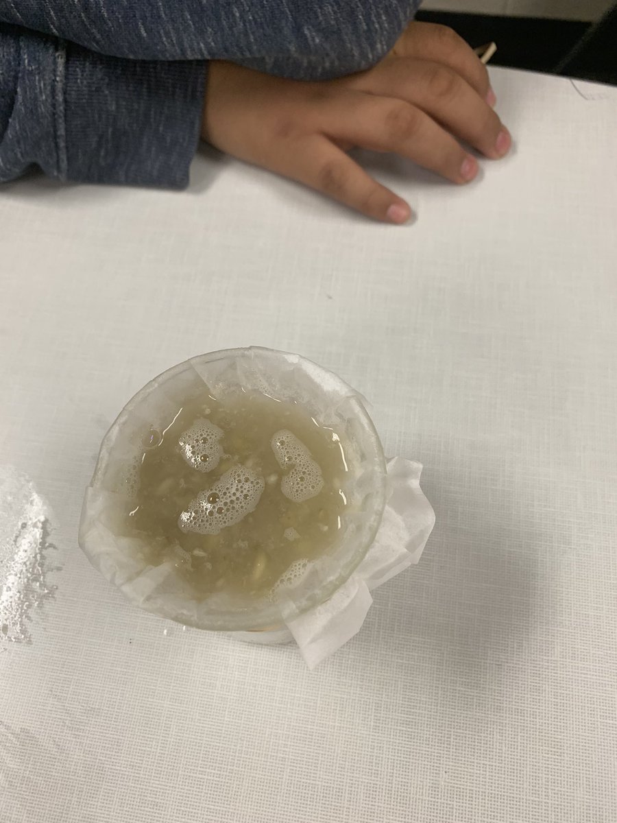 ksblain's tweet photo. Ss extracting banana DNA in Mrs. Moore’s class. @KleinIntKISD @KleinISDscience #soaringinscience https://t.co/xJ4u0k5Trc