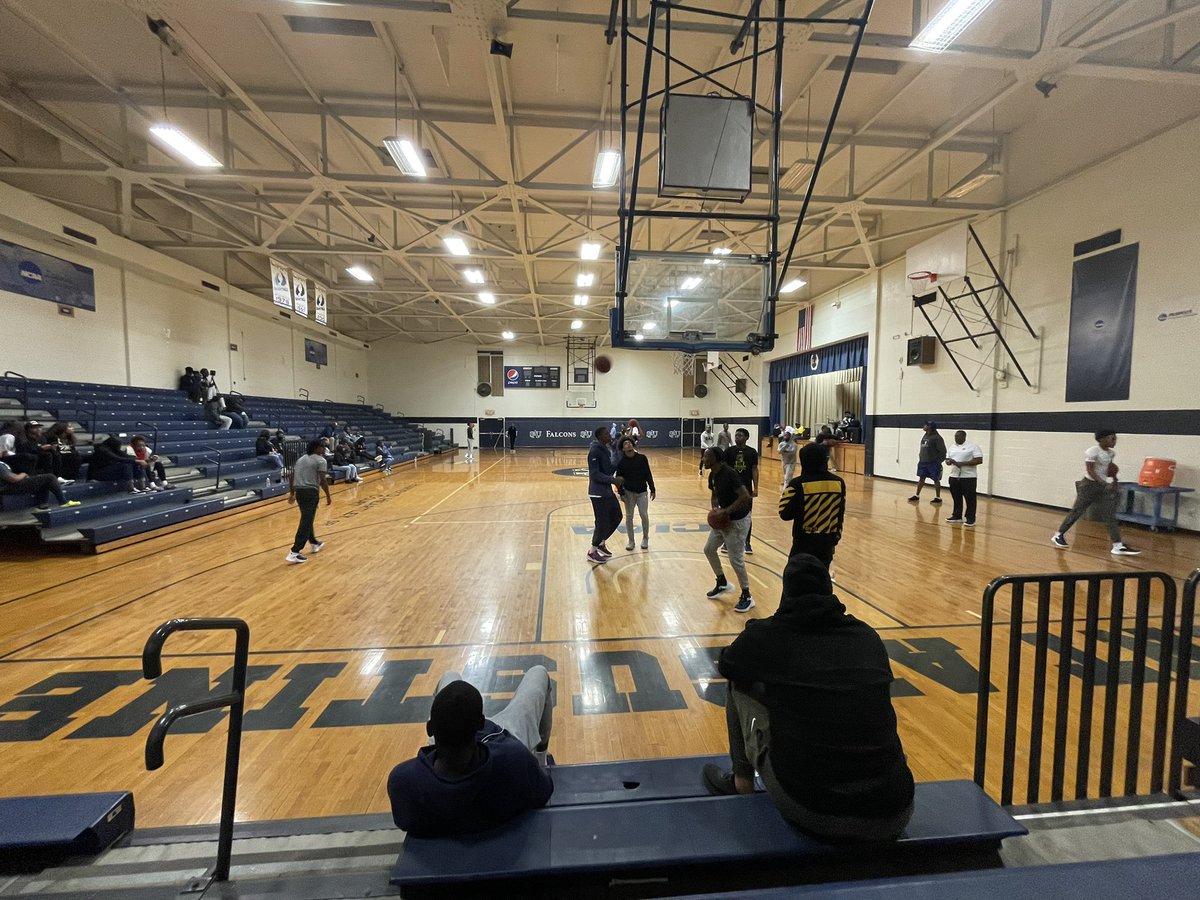 AlexJohnson2020's tweet photo. This big sister can barely contain her excitement. Falcon Madness tonight. Forever @jjohnson22__ biggest and loudest fan! 💙 @SAUFalcons @SAUHOOPS https://t.co/wmwl8skmFb