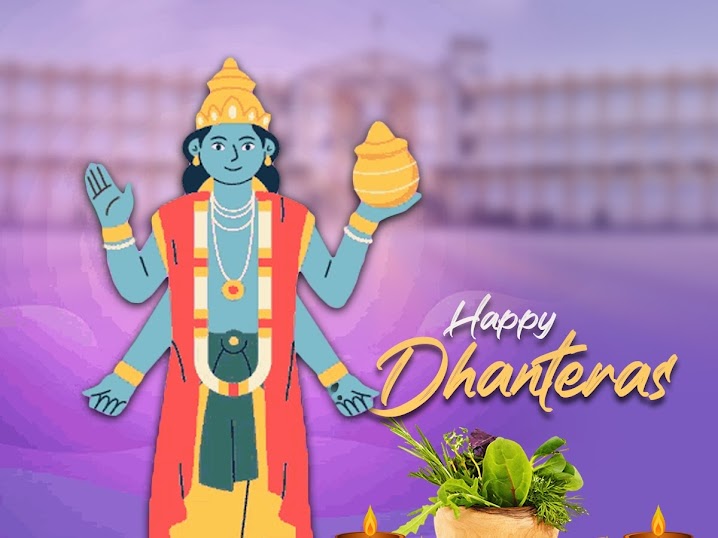 Your Health is most Precious wealth. Be prosperous with this wealth. 
#happydhanteras #dhanvantri #festivalofhealth, #FestivalofWealth #festivevibes #diwalispecial #diwali2022 #vidyasagarschoolindore #achievers #happydiwali2022 #vssindore #BestCBSESchool