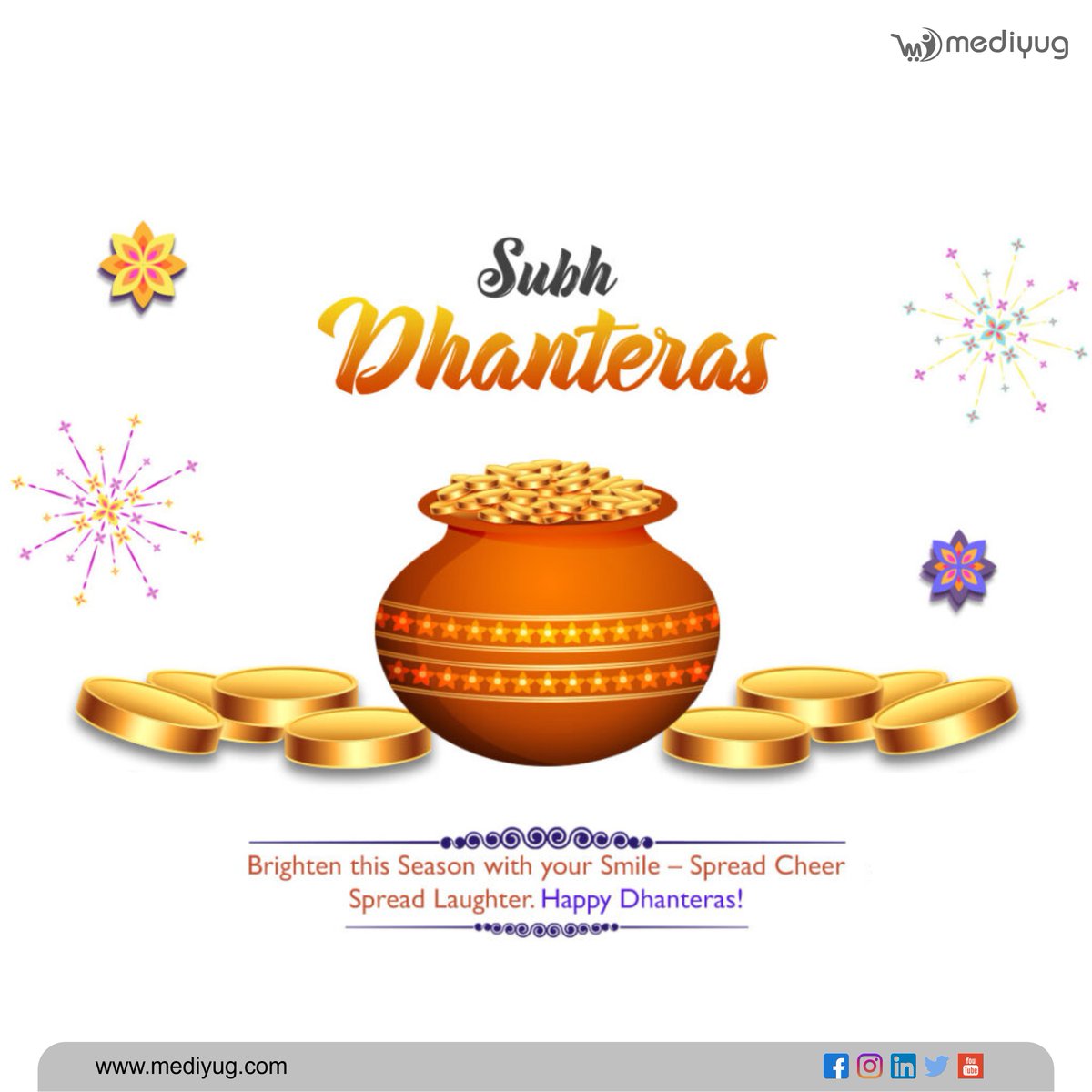 Medi_Yug's tweet photo. Happy Dhanteras

#Dhanteras #dhanteraswishes #dhanterasfestival #happydhanteras #mediyug #mediyugindia #mediyugservices #medicaldevicesales #medicalequipment #medicalinstruments #doctor #hospital #endosocpy #medicalcamera #ENTSurgeons #entdoctors #medicalstudent #medicalsupplies https://t.co/5VPMsEizUY