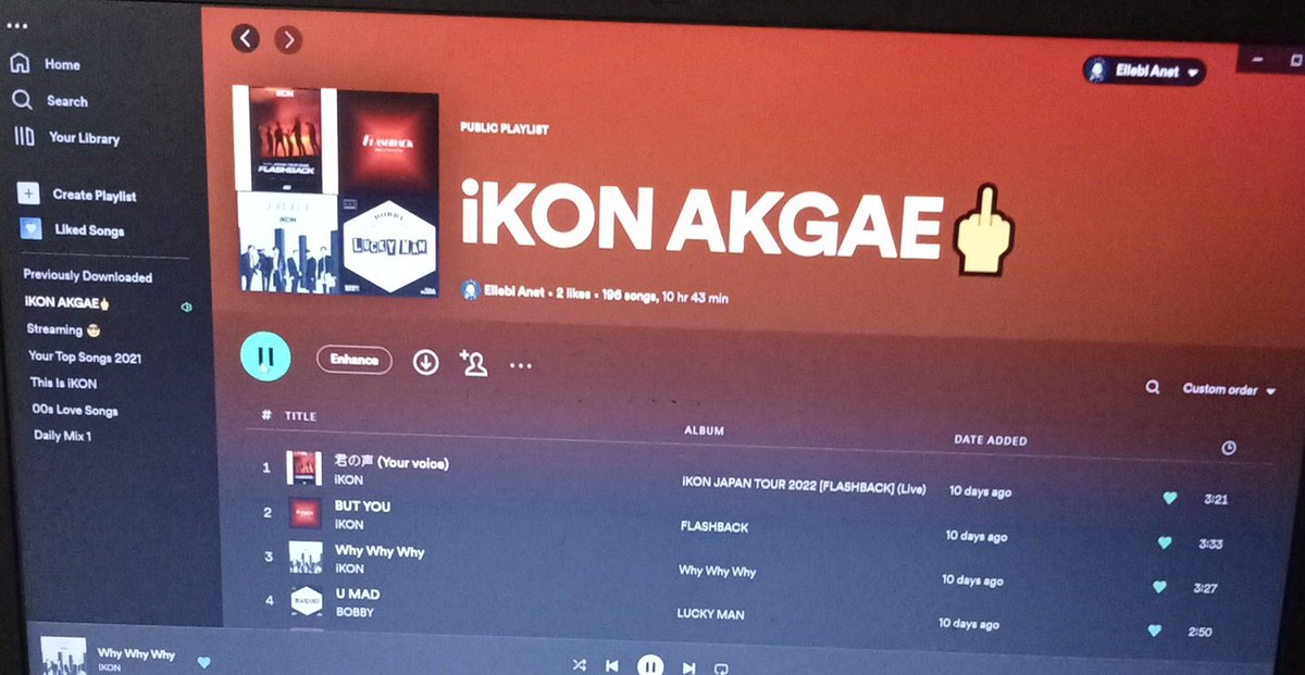 iBellayah's tweet photo. STREAM!!STREAM!! #BUTYOU #YOURVOICE #iKON #SONG #SONGCHELINGUIDE ๐โค๏ธ
@YG_iKONIC @sssong6823 https://t.co/FyQU30xSkv