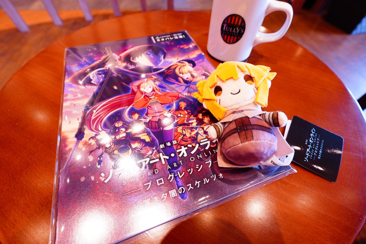 「今年も先に物販行ってアルゴさんお迎えしてきた!このあと見てくる#SAO10th 」|タカムラマサヤのイラスト